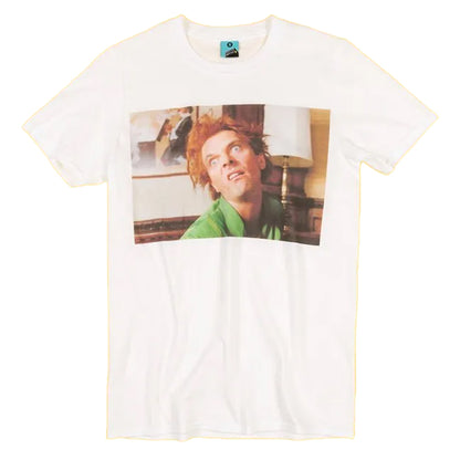 White - Front - Drop Dead Fred Unisex Adult Scene T-Shirt