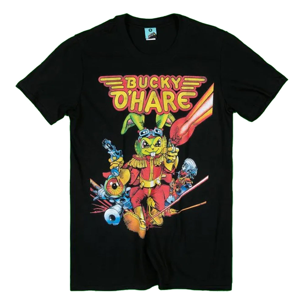 Charcoal - Front - Bucky O´Hare Unisex Adult T-Shirt