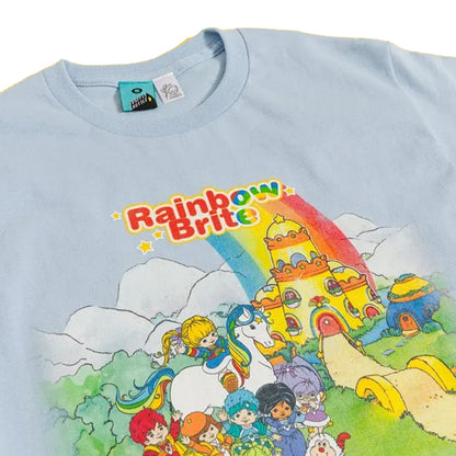 Blue - Side - Rainbow Brite Unisex Adult Colour Kids Land T-Shirt