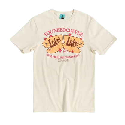 White - Front - Gilmore Girls Unisex Adult You Need Coffee T-Shirt