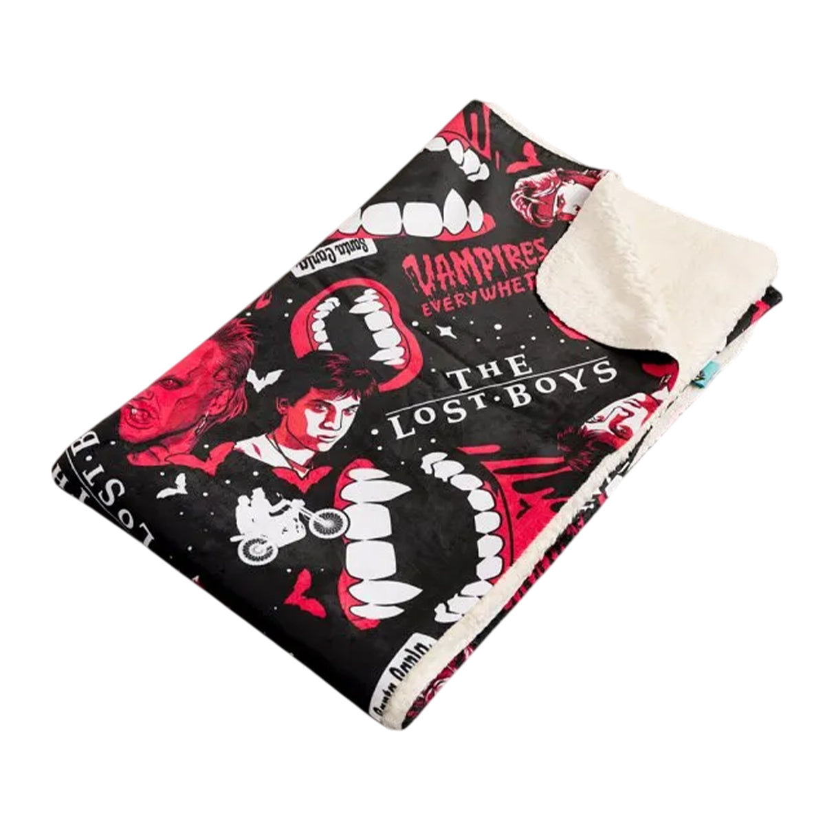 Black-Red - Back - The Lost Boys Blanket
