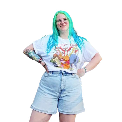White - Lifestyle - Winnie the Pooh Unisex Adult Friends T-Shirt