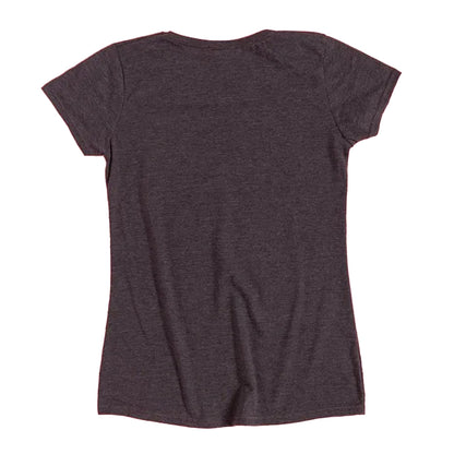 Grey - Back - Hello Kitty Womens-Ladies Fine Day Fitted T-Shirt