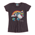 Grey - Front - Hello Kitty Womens-Ladies Fine Day Fitted T-Shirt