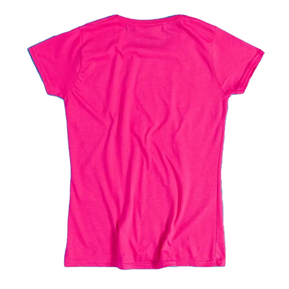 Pink - Back - Star Wars Womens-Ladies Ewoks Cartoon T-Shirt