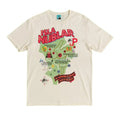Beige - Front - Jurassic Park Unisex Adult Isla Nublar Map T-Shirt