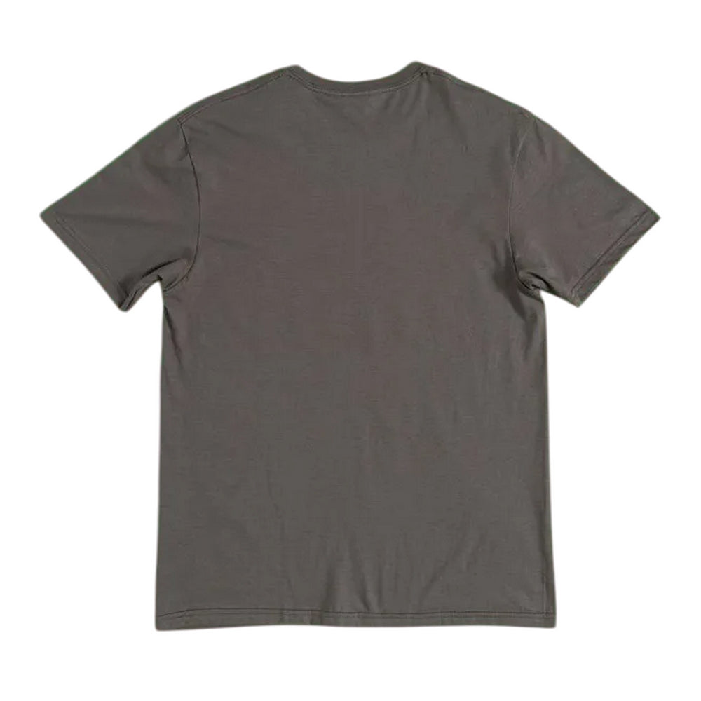 Charcoal - Back - Jurassic Park Unisex Adult Classic Logo T-Shirt