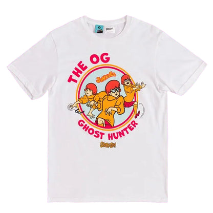 White - Front - Scooby Doo Unisex Adult Og Ghost Hunter Velma T-Shirt