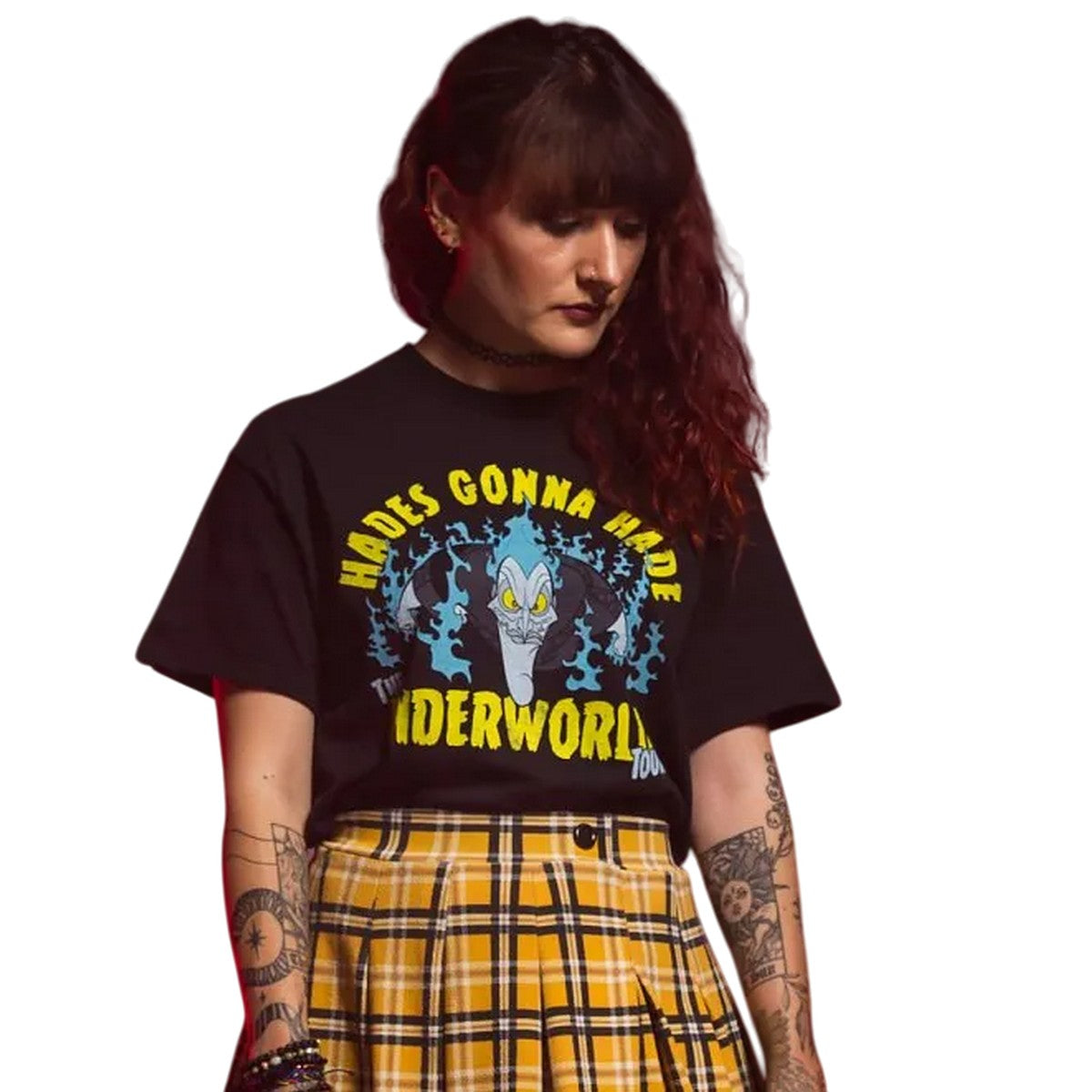 Black - Lifestyle - Hercules Unisex Adult Underworld Tour Hades T-Shirt