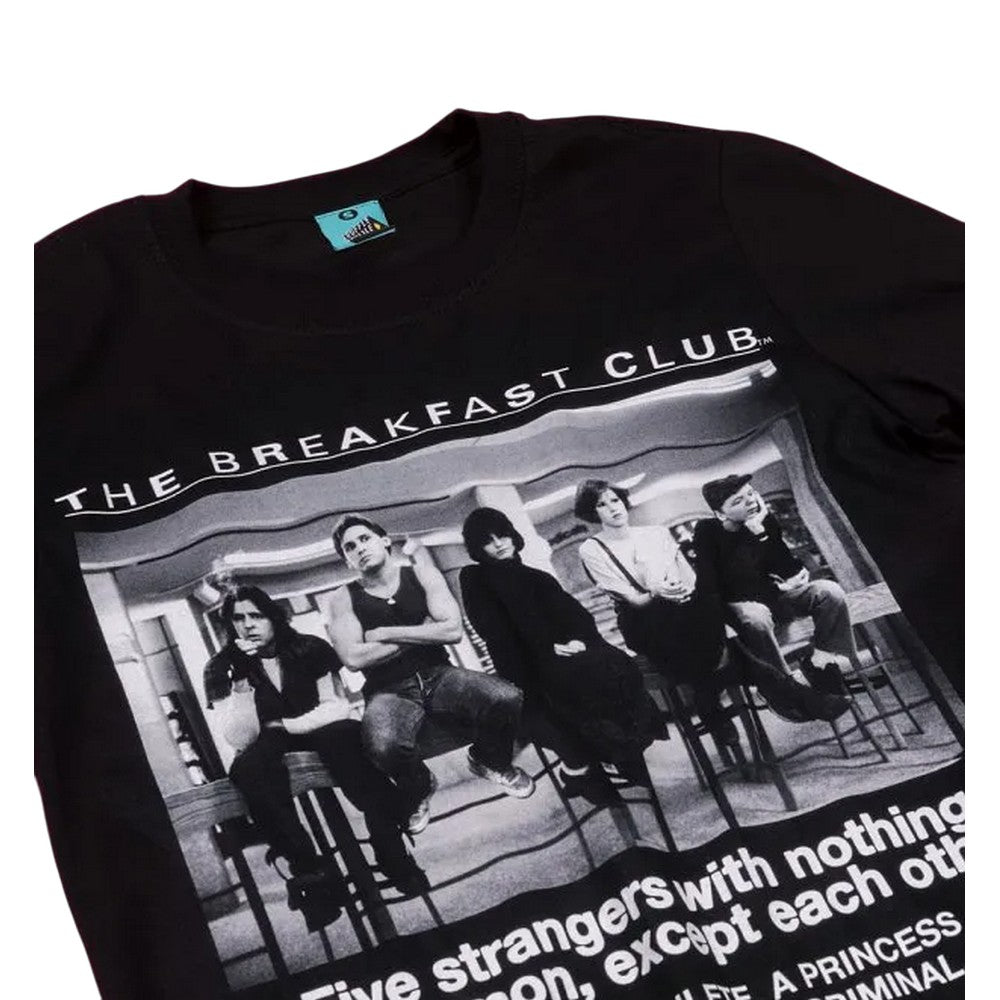 Black - Back - The Breakfast Club Unisex Adult Detention T-Shirt