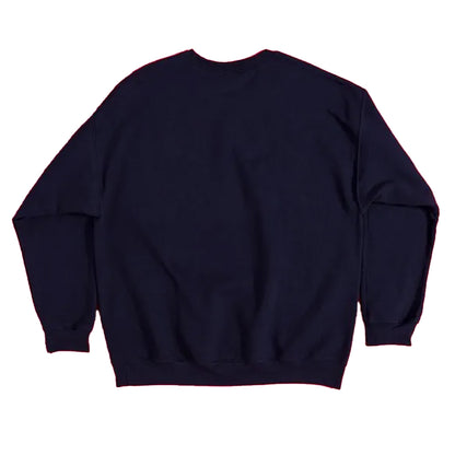 Blue - Back - Stranger Things Unisex Adult WSQK Logo Sweater Top