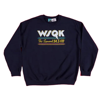 Blue - Front - Stranger Things Unisex Adult WSQK Logo Sweater Top