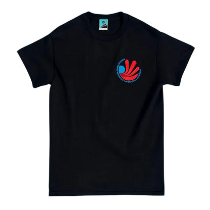 Black - Front - The Goonies Unisex Adult Wipeout T-Shirt