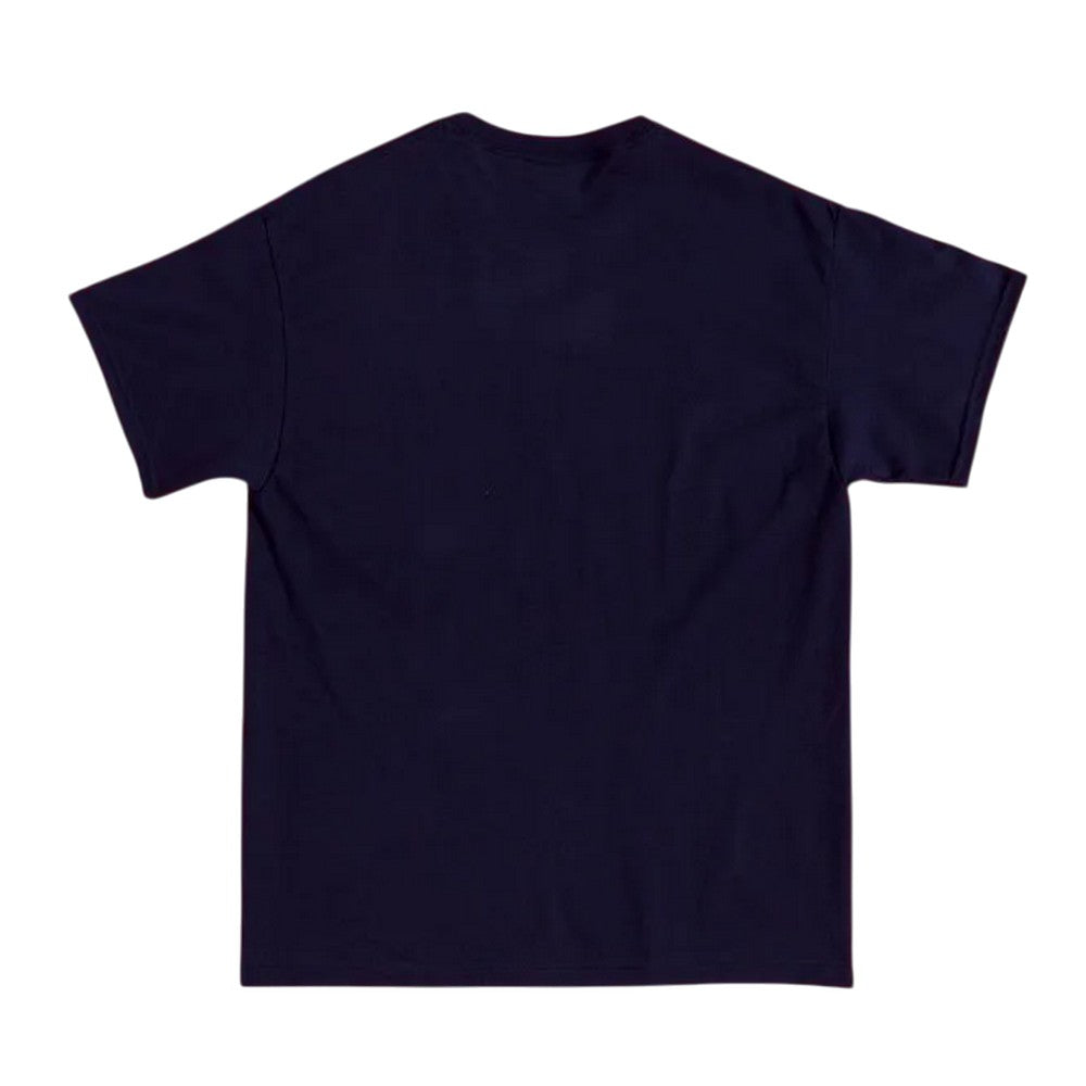 Blue - Back - Stranger Things Unisex Adult Adventure Pixel T-Shirt