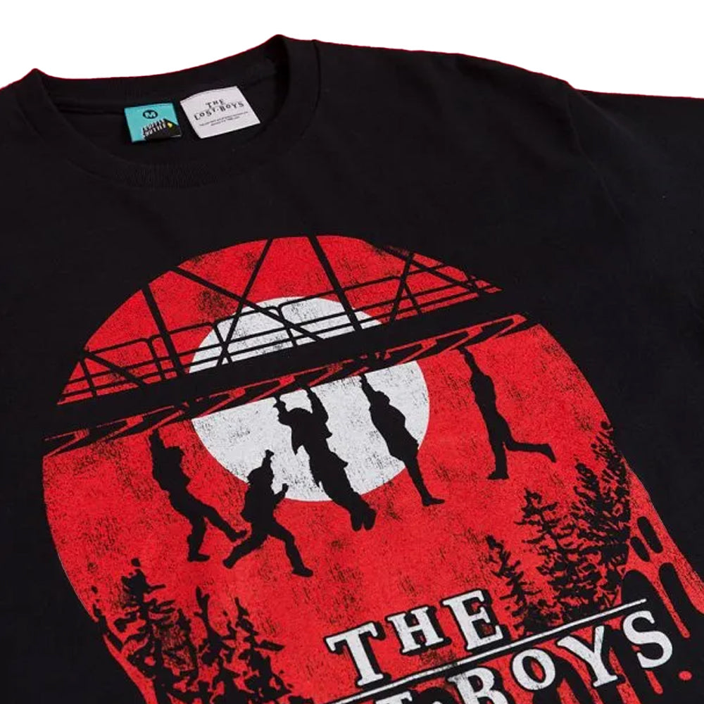 Black - Side - The Lost Boys Unisex Adult Silhouette T-Shirt