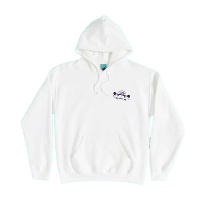 White - Front - Rick And Morty Unisex Adult Portal Gun Hoodie