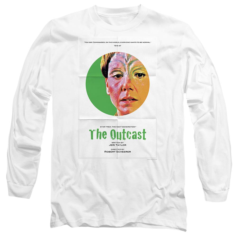 White - Side - Star Trek Unisex Adult The Next Generation Season 5 Episode 17 T-Shirt