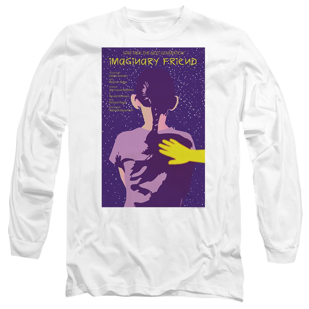White - Side - Star Trek Unisex Adult The Next Generation Season 5 Episode 22 T-Shirt