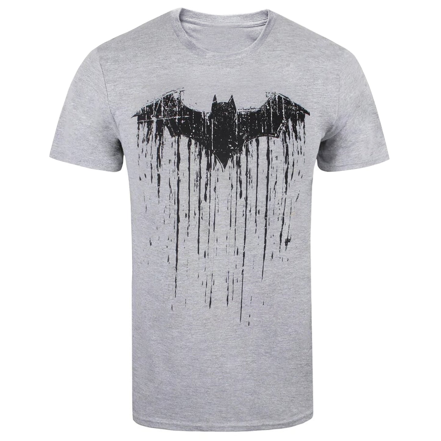 Sports Grey - Front - Batman Mens Paint T-Shirt