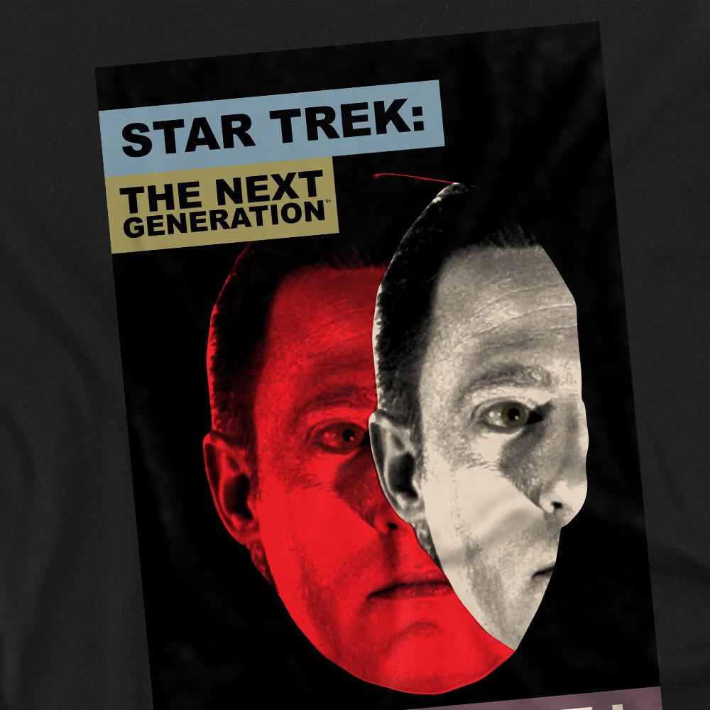 Black - Back - Star Trek Unisex Adult The Next Generation Season 6 Episode 26 T-Shirt