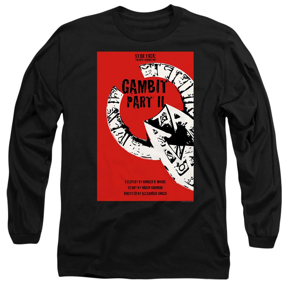Black - Side - Star Trek Unisex Adult The Next Generation Season 7 Episode 5 T-Shirt