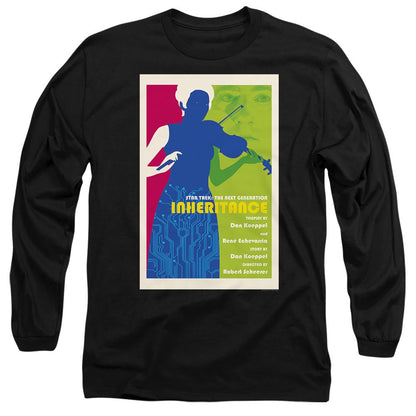 Black - Side - Star Trek Unisex Adult The Next Generation Season 7 Episode 10 T-Shirt