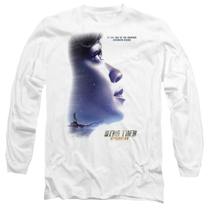 White - Side - Star Trek: Discovery Unisex Adult Discovery Begins T-Shirt