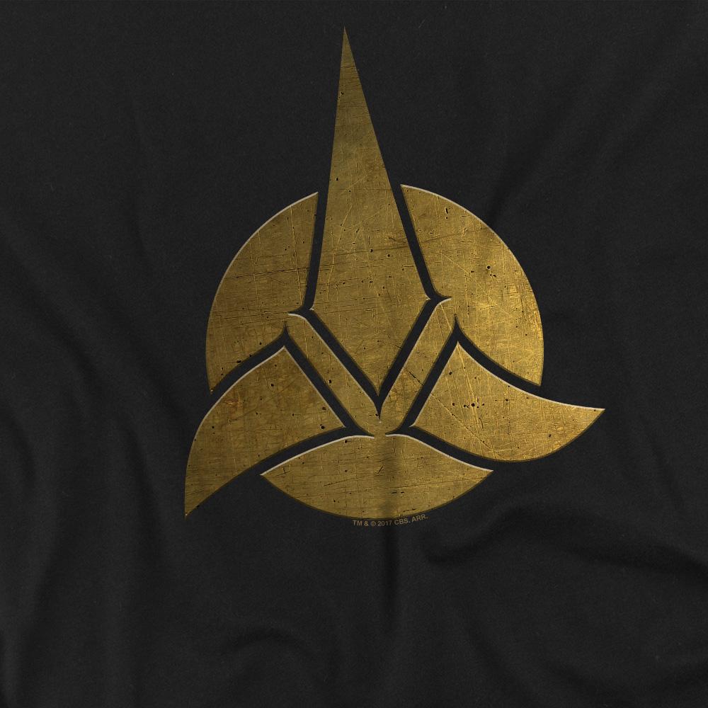 Black - Back - Star Trek: Discovery Unisex Adult Triquentra T-Shirt