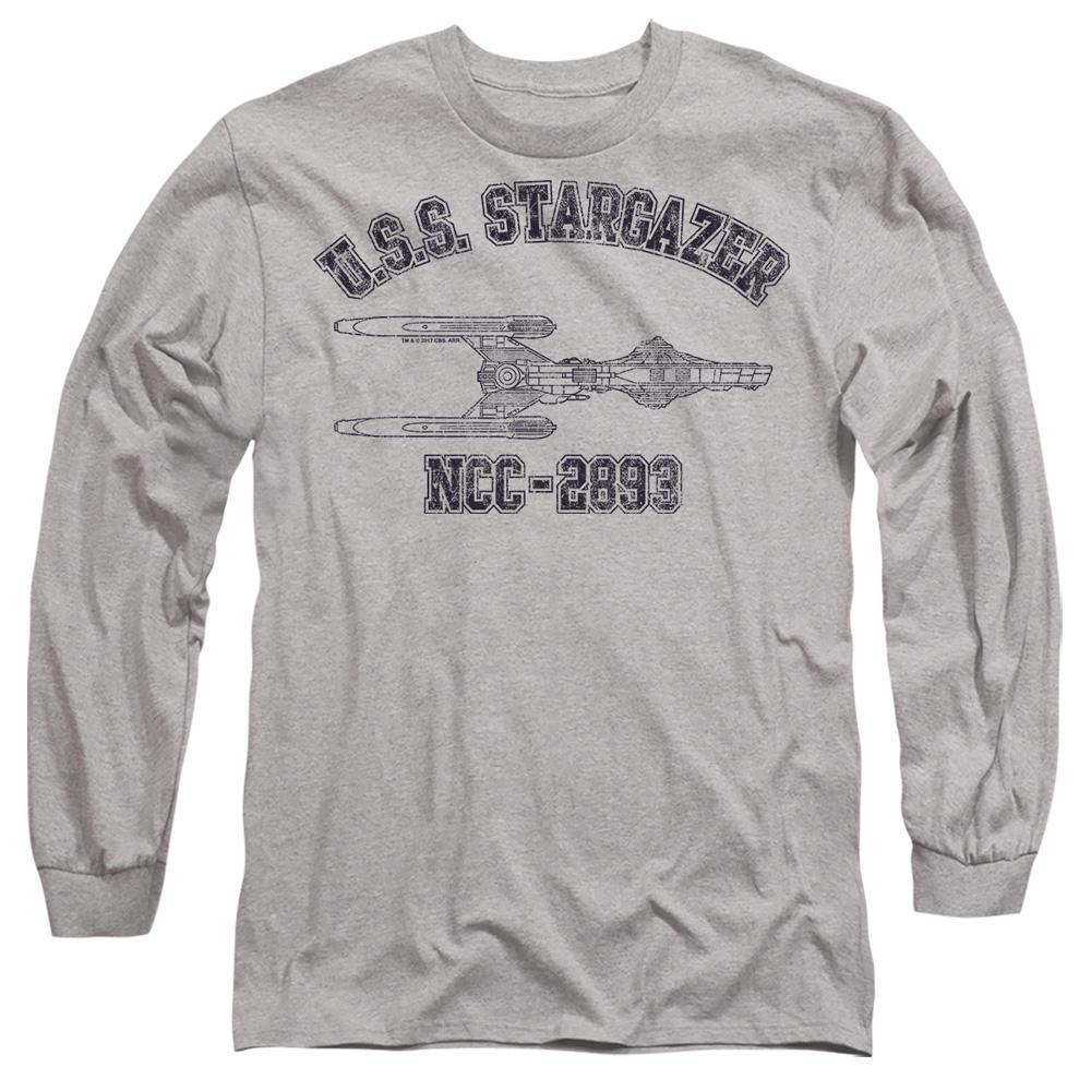 Sport Heather - Side - Star Trek Unisex Adult Stargazer Athletic T-Shirt