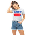 Sports Grey-Blue-Red - Lifestyle - Pepsi Womens-Ladies 1991 T-Shirt