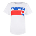 White-Blue-Red - Front - Pepsi Womens-Ladies 1991 T-Shirt