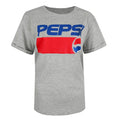 Sports Grey-Blue-Red - Front - Pepsi Womens-Ladies 1991 T-Shirt