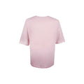 Light Pink - Back - Peanuts Womens-Ladies Flower Power Snoopy Oversized T-Shirt