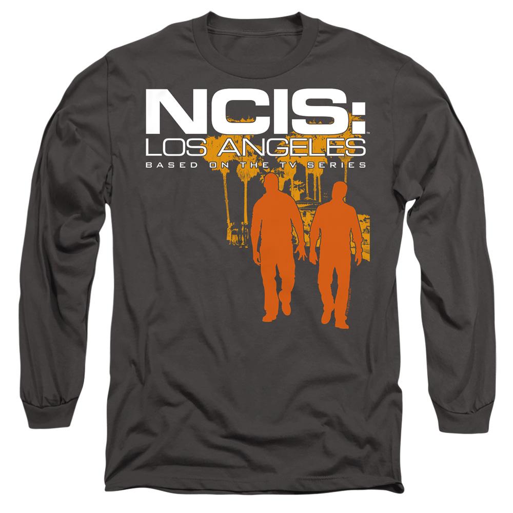 Charcoal - Side - NCIS: Los Angeles Unisex Adult Slow Walk T-Shirt