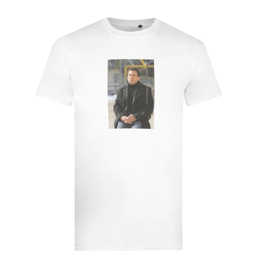 White - Front - The Office Mens Michael Scott Swing T-Shirt