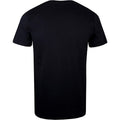 Black-White - Back - Felix The Cat Mens Embroidered T-Shirt