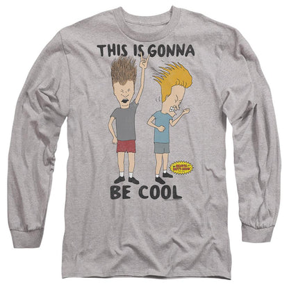 Sport Heather - Side - Beavis & Butthead Unisex Adult Gonna Be Cool T-Shirt
