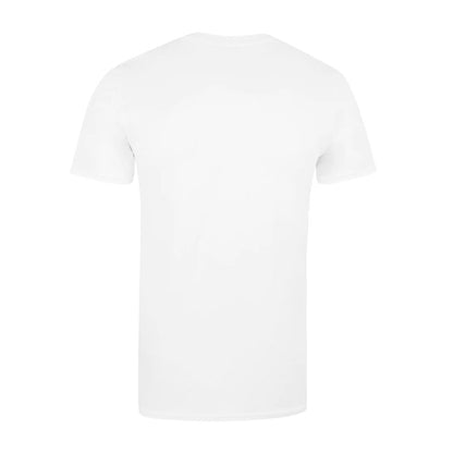 White - Back - Jaws Mens Amity Surf Shop T-Shirt