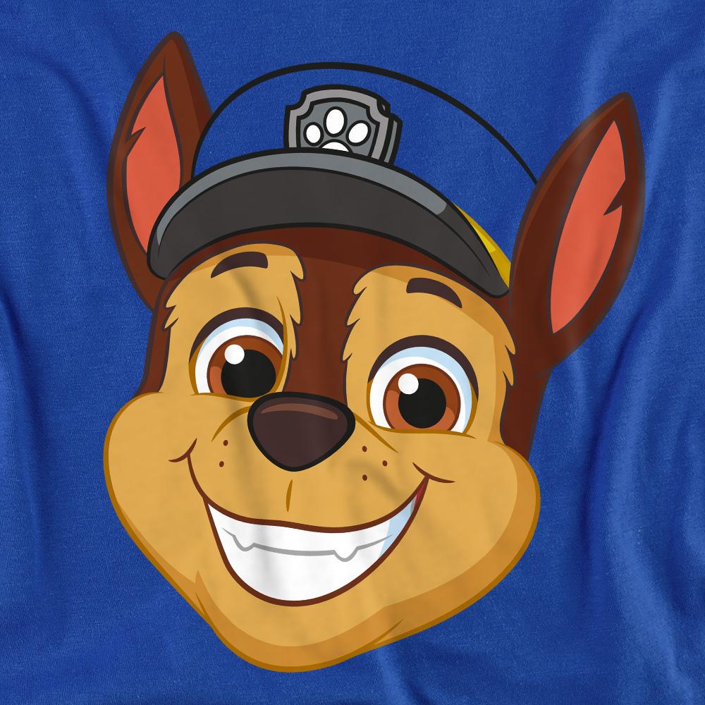 Royal Blue - Back - Paw Patrol Unisex Adult Grin Chase T-Shirt