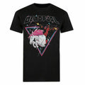Black-Pink-White - Front - Deadpool Mens Unicorn T-Shirt