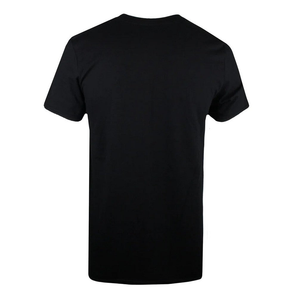 Black-White - Back - The Joker Mens Crazed T-Shirt