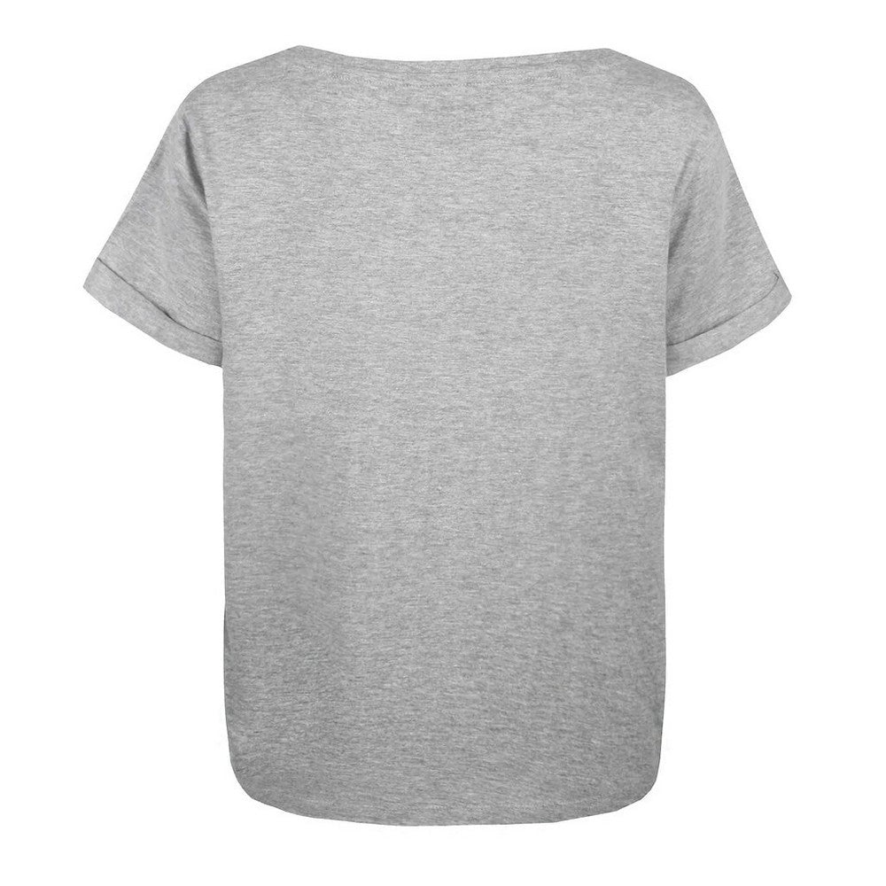 Grey - Back - The Lion King Womens-Ladies Simba & Friends Heather T-Shirt