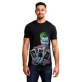 Black - Back - The Joker Mens Full House Cotton T-Shirt