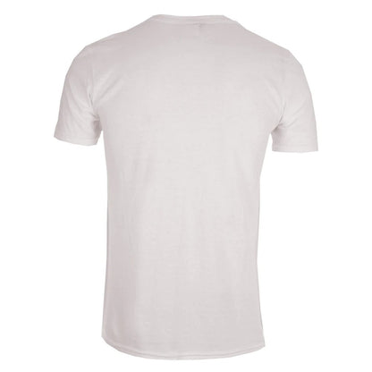 Natural-Black - Back - Batman Mens Vintage T-Shirt