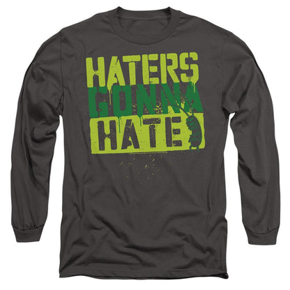 Charcoal - Side - SpongeBob SquarePants Unisex Adult Haters Gonna Hate T-Shirt