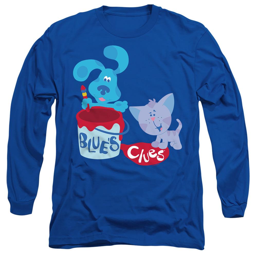 Royal Blue - Side - Blue´s Clues Unisex Adult Paint It! T-Shirt