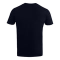 Navy-White - Back - Marvel Mens Property Of Captain America T-Shirt