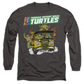 Charcoal - Front - Teenage Mutant Ninja Turtles Unisex Adult Van T-Shirt
