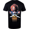 Black - Back - Chucky Mens Sorry Jack T-Shirt