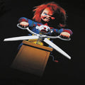 Black - Side - Chucky Mens Sorry Jack T-Shirt